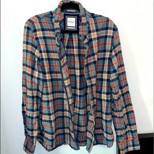 Used Denim & Flower flannel shirt for men. Size large